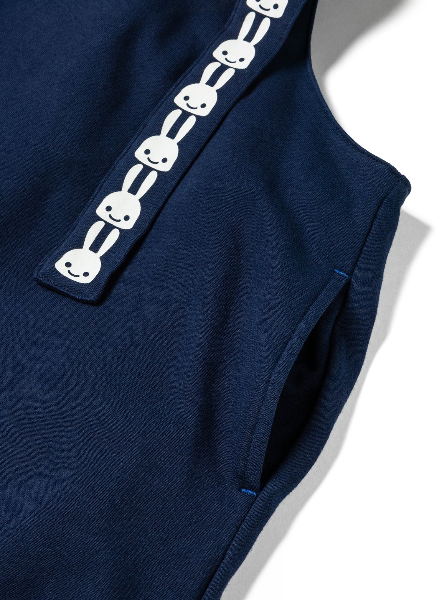 ミニ裏毛のサロペットワンピース