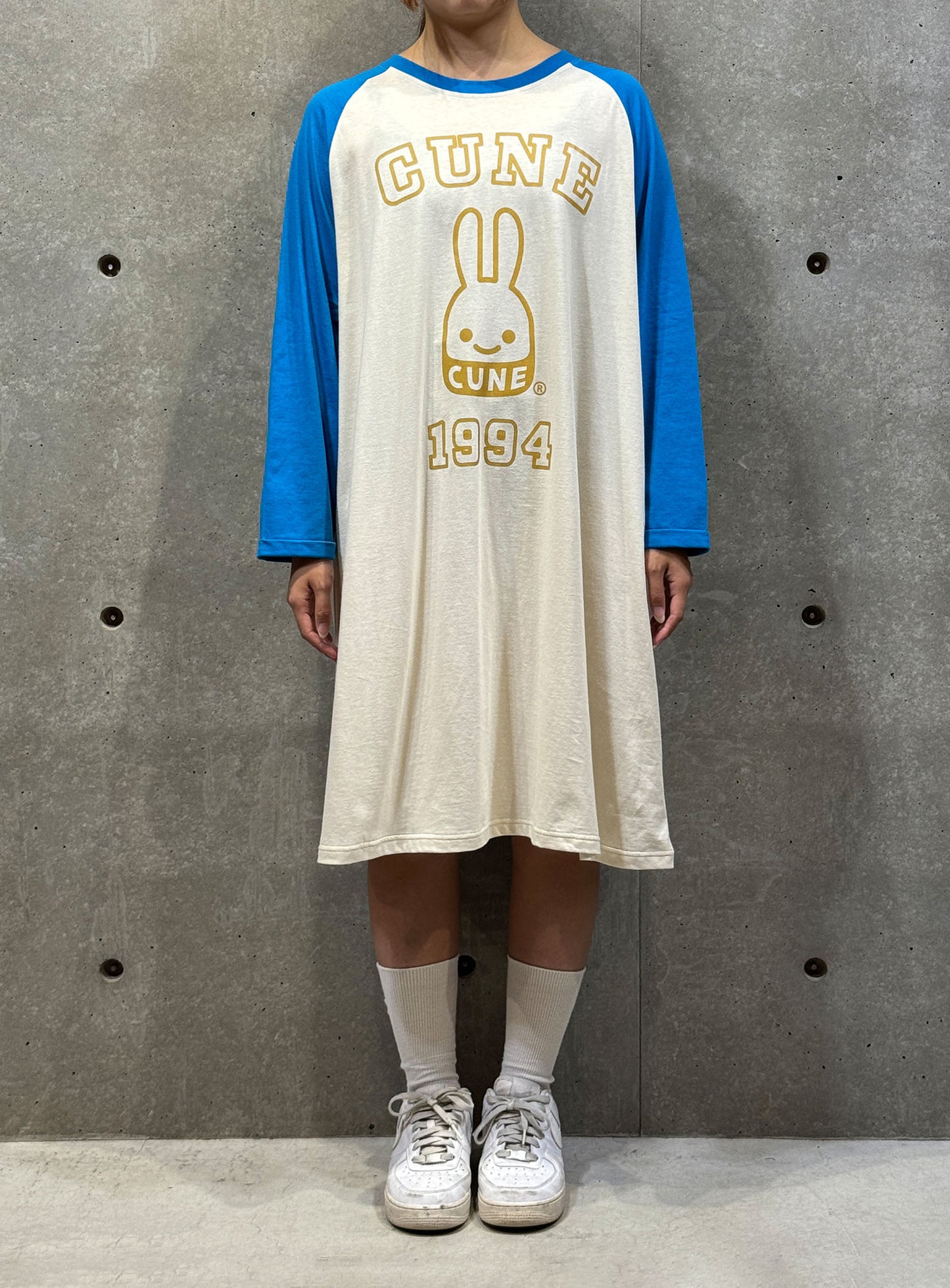 ラグランワンピース