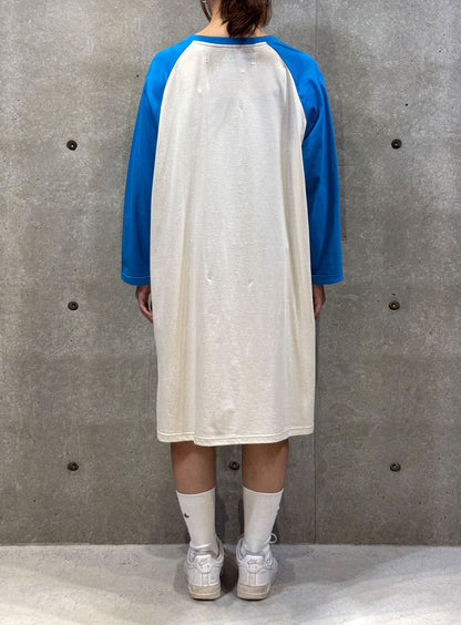 ラグランワンピース