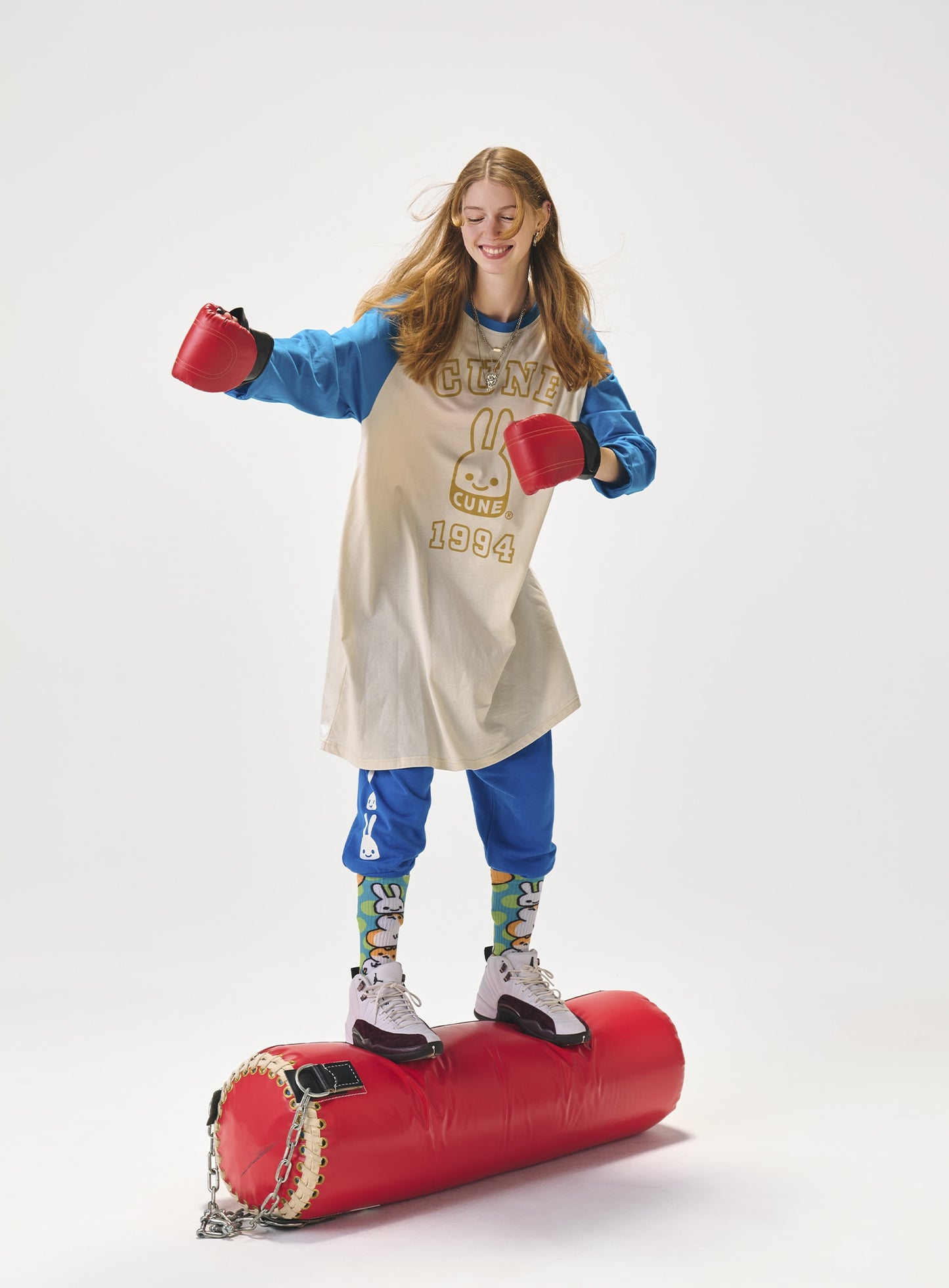 ラグランワンピース