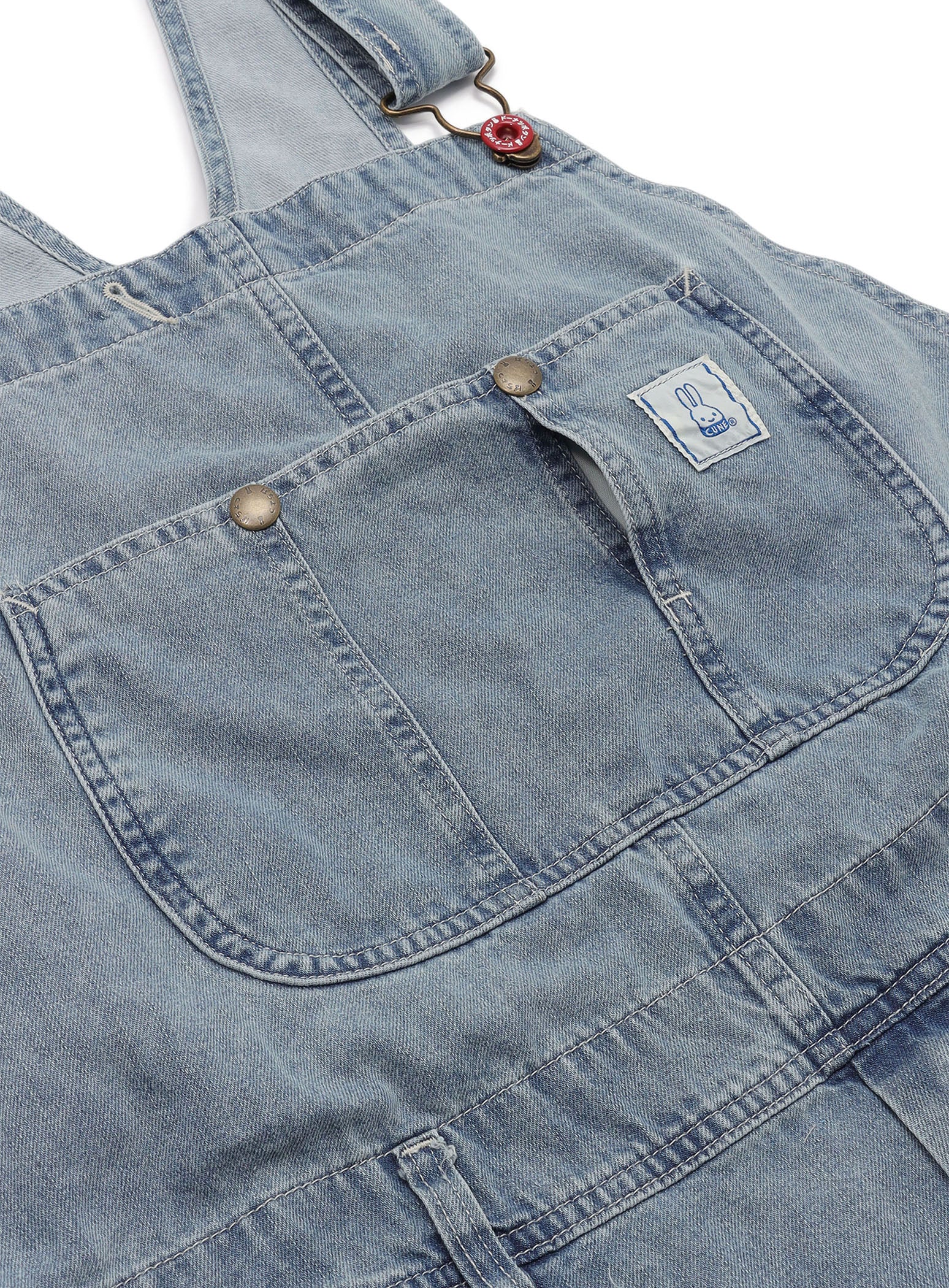 CUNE RELAX WORK WEAR＞ オーバーオール 加工
