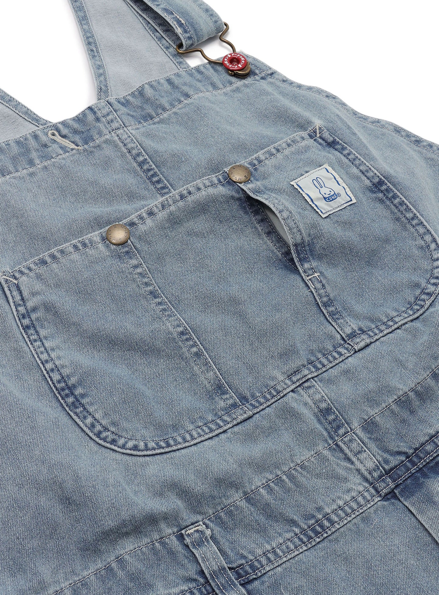 ＜CUNE RELAX WORK WEAR＞ オーバーオール 加工