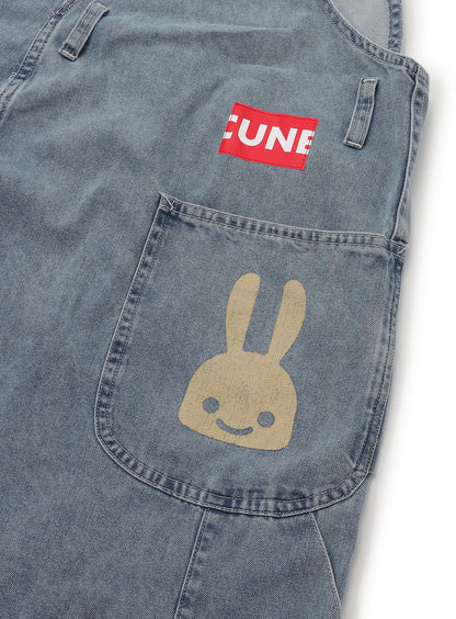 ＜CUNE RELAX WORK WEAR＞ オーバーオール 加工