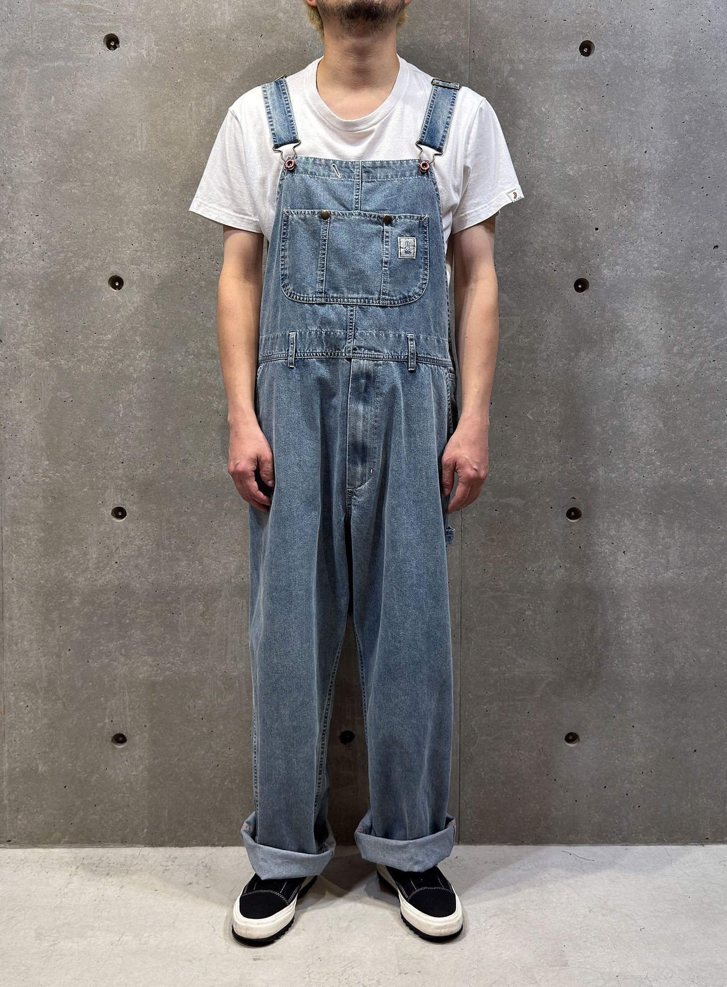 ＜CUNE RELAX WORK WEAR＞ オーバーオール 加工