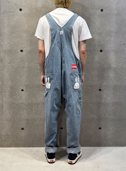 ＜CUNE RELAX WORK WEAR＞ オーバーオール 加工