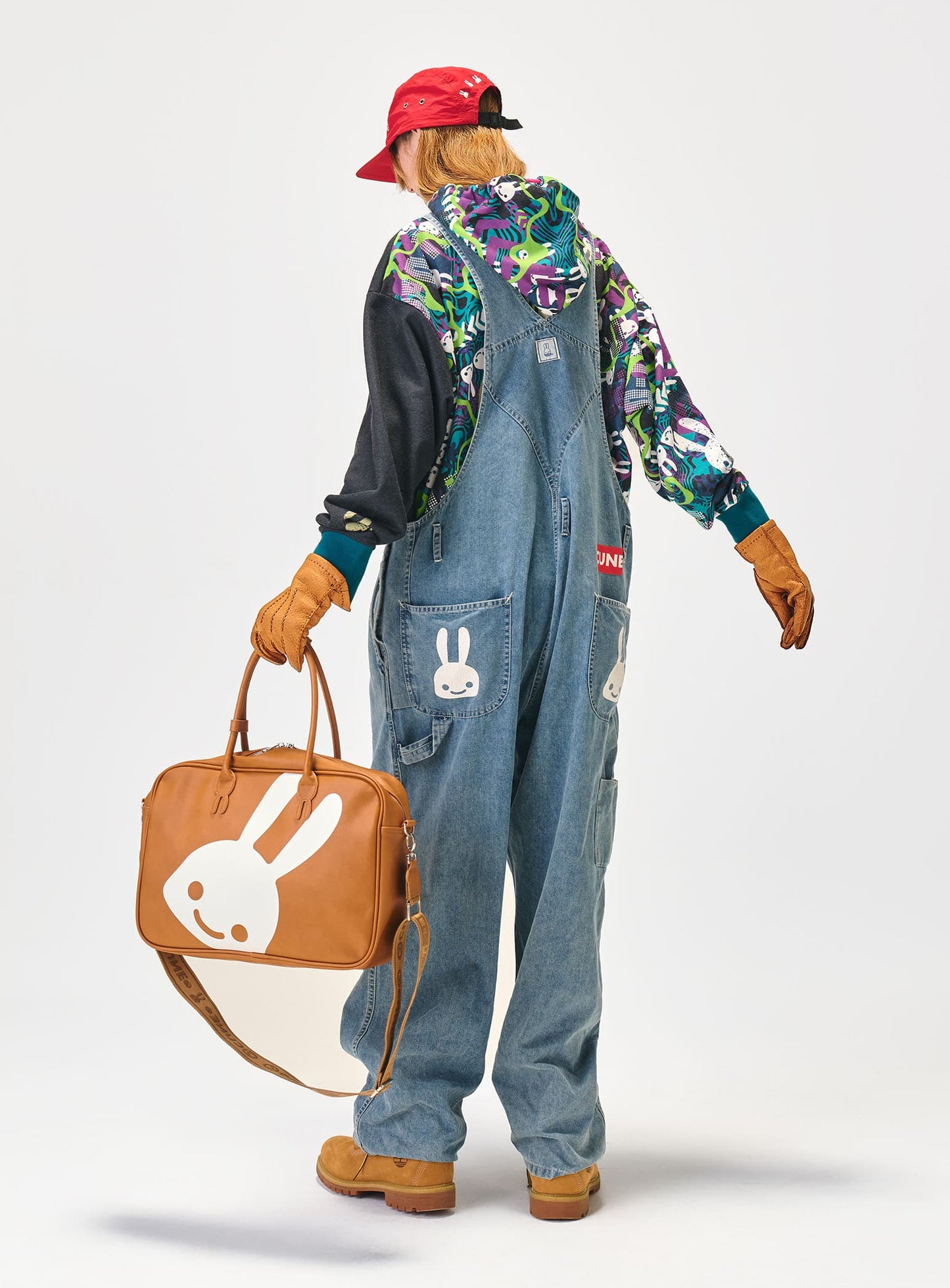 ＜CUNE RELAX WORK WEAR＞ オーバーオール 加工