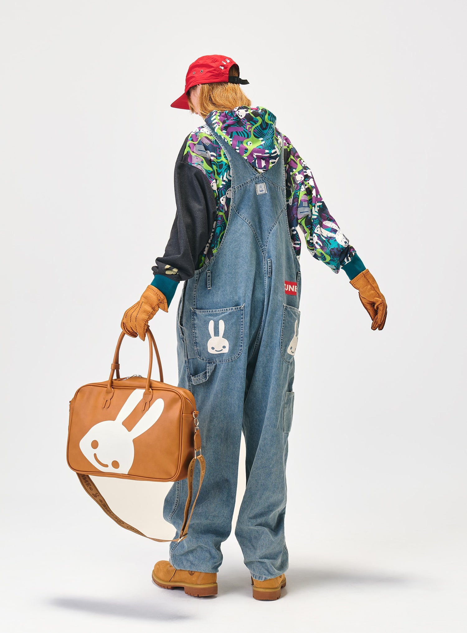 合皮のショルダーバッグ