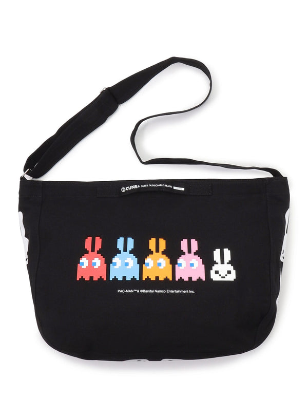 PAC-MAN COLLAB プリント2WAYバッグ 耳付きゴースト