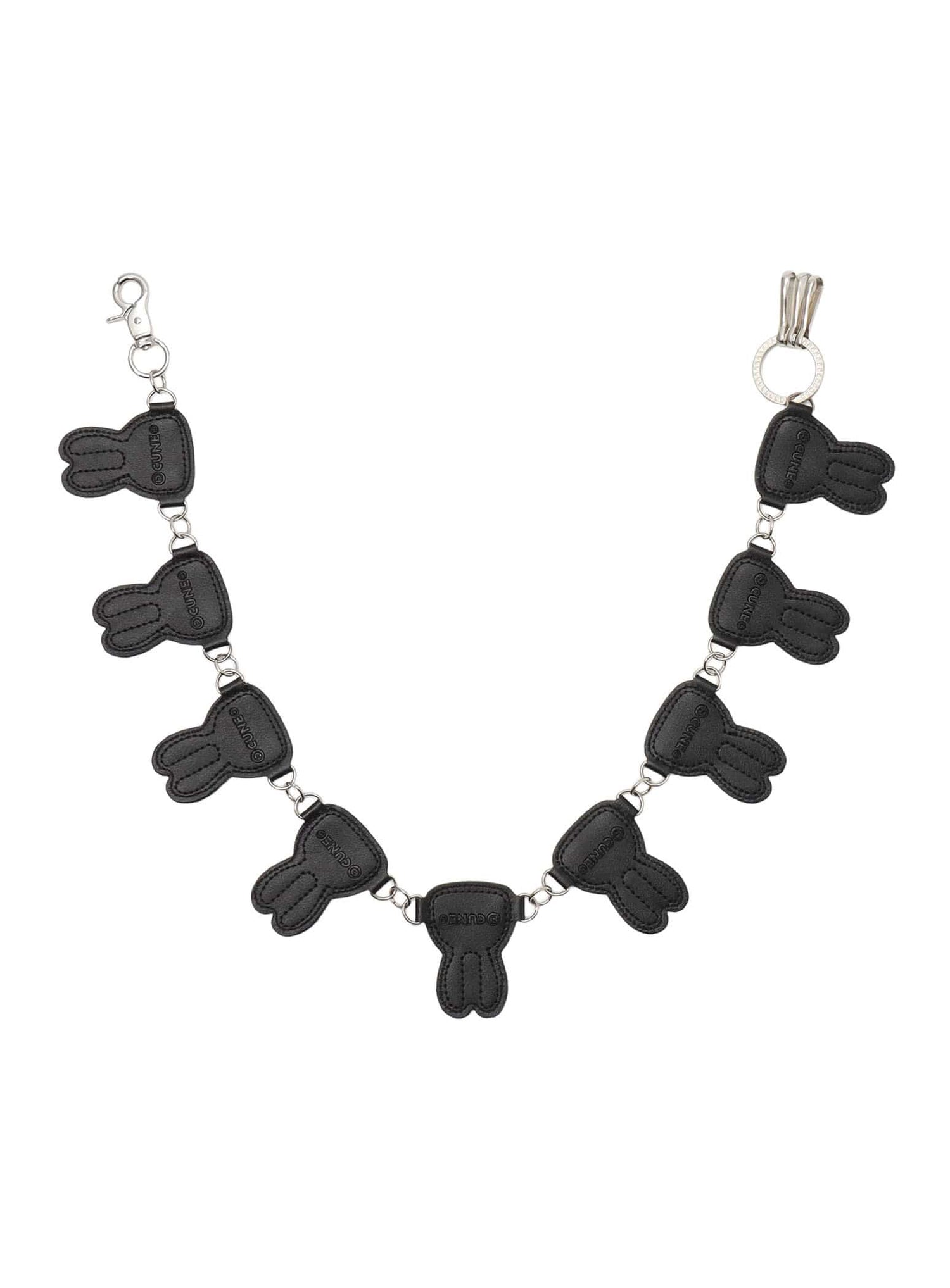 合皮のウサギチェーン