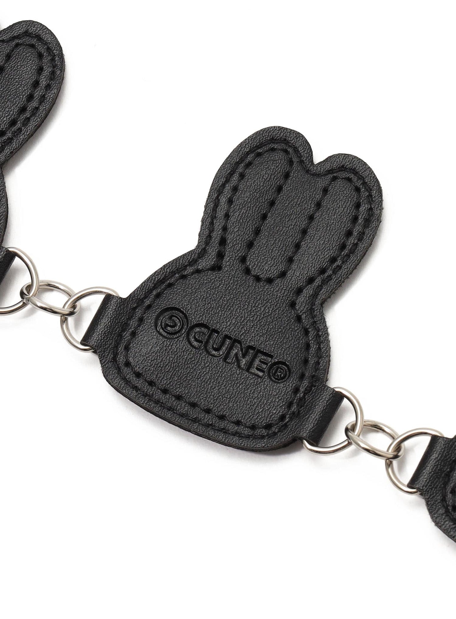 合皮のウサギチェーン