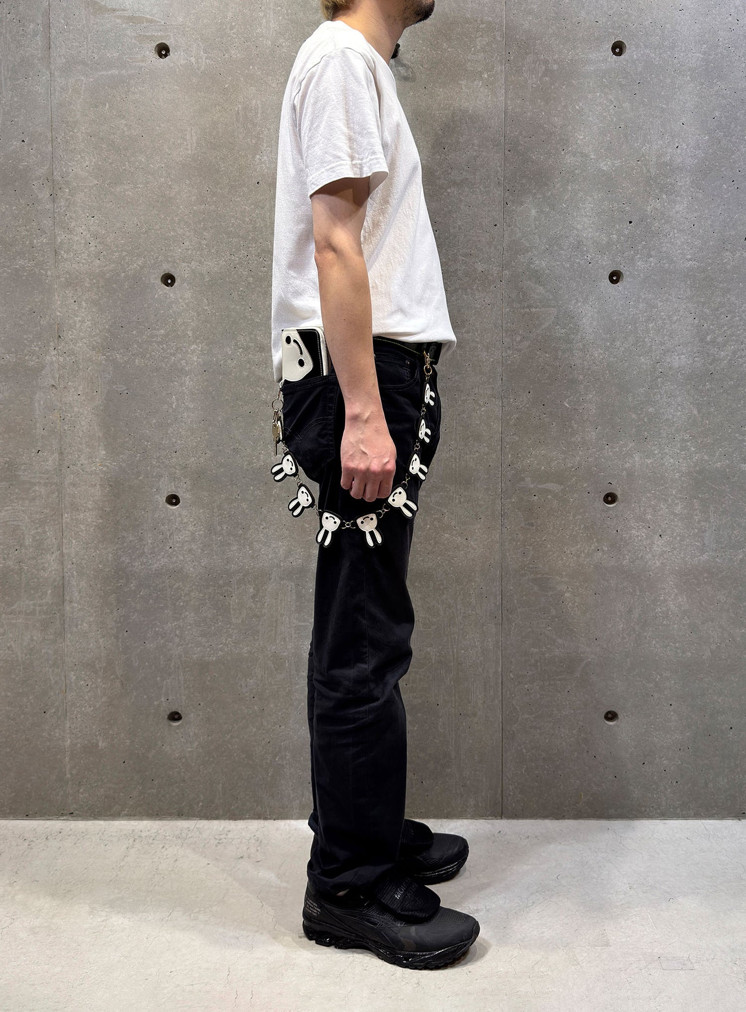 合皮のウサギチェーン