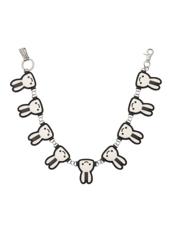 合皮のウサギチェーン