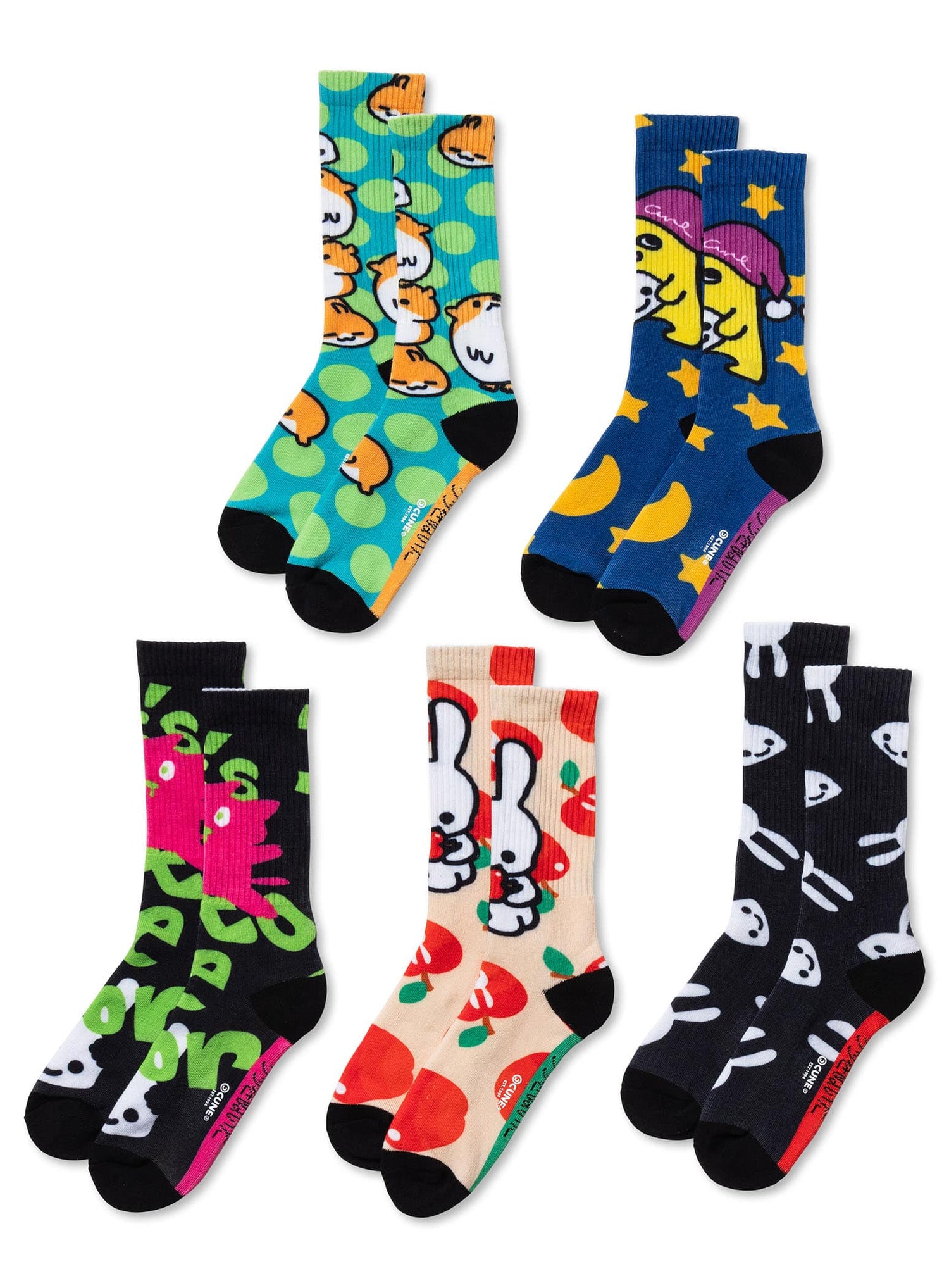 プリントソックス 大好物