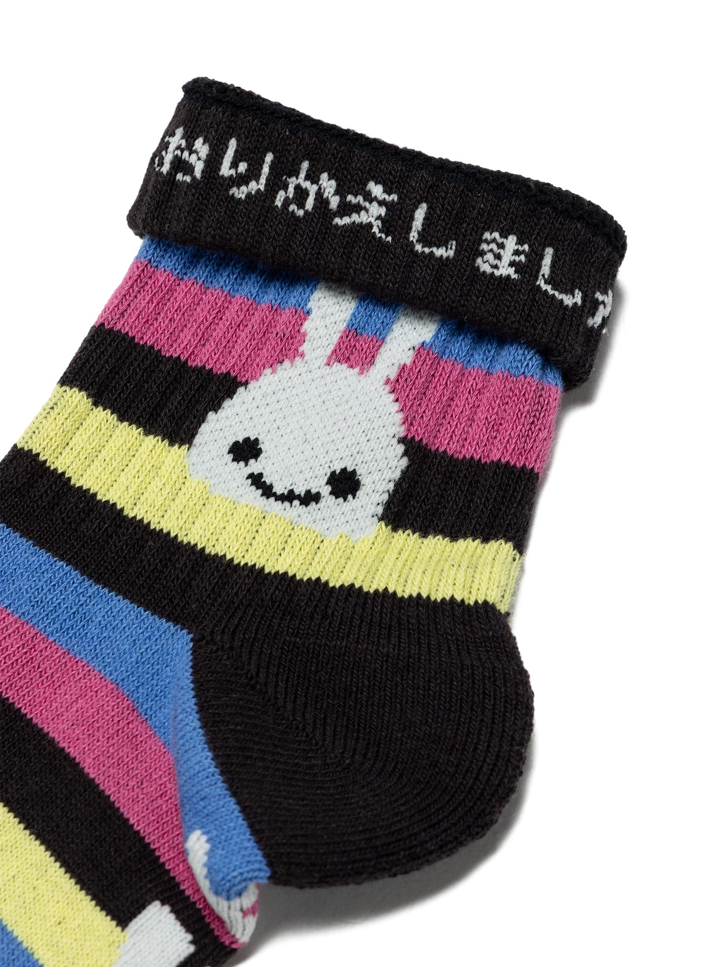 CUNEショートソックス ボーダー
