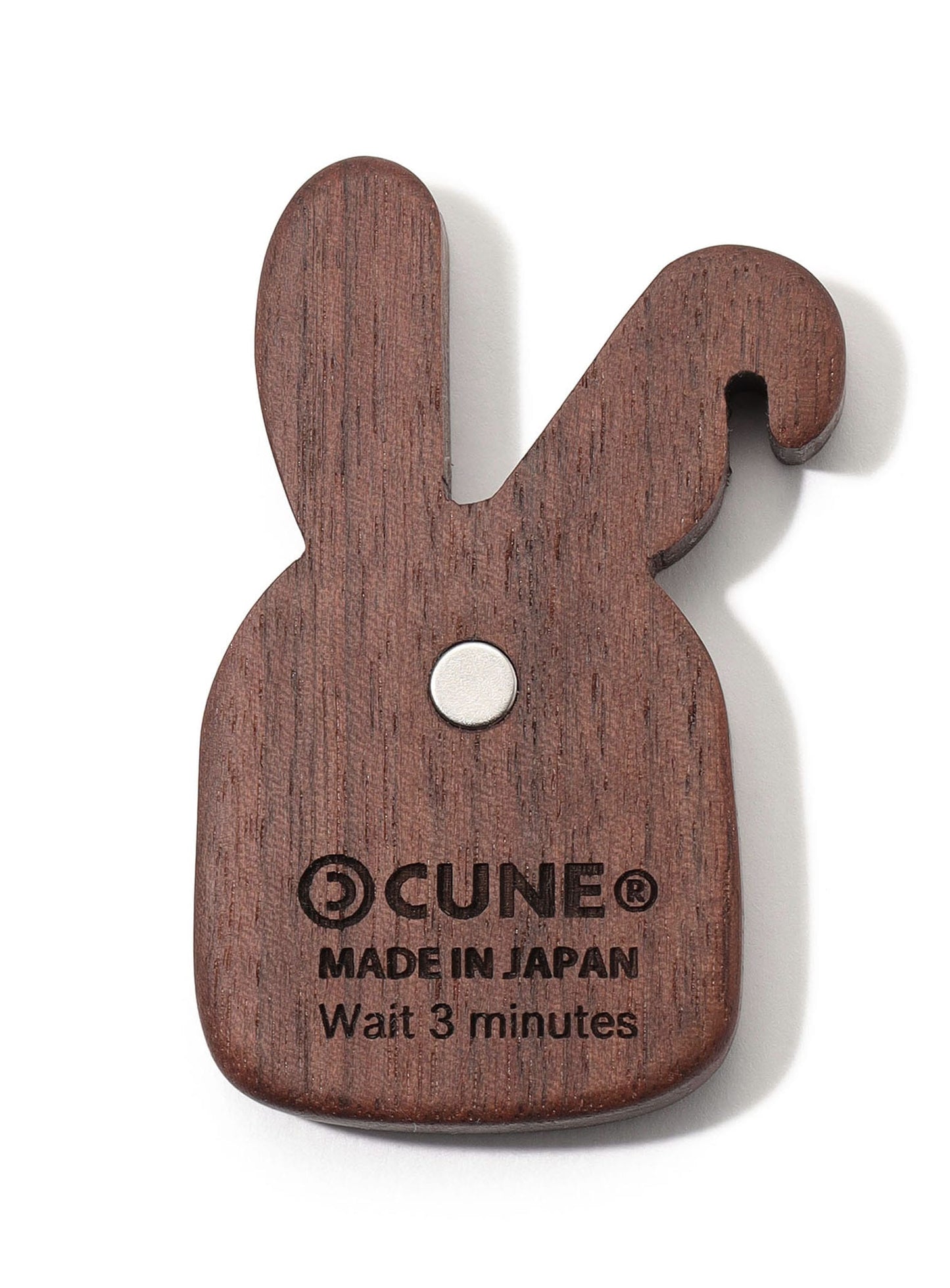 木のマグネットCUNEウサギ