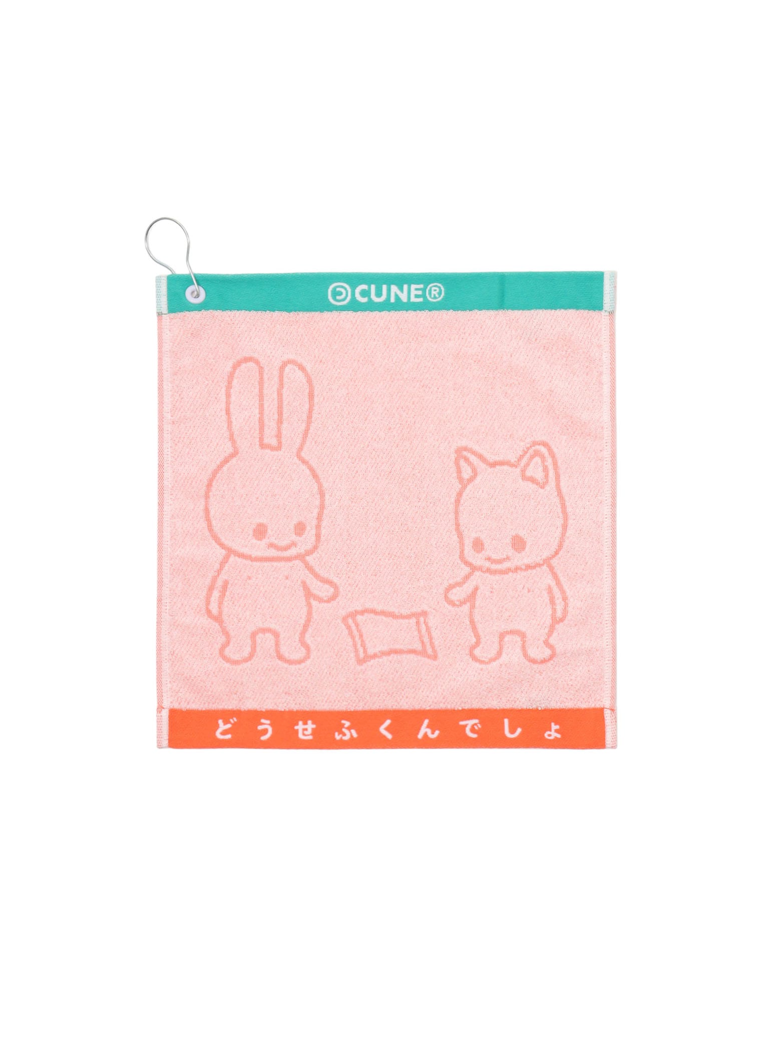 詰め放題　うさぎちゃん/ねこちゃん柄雑貨 ハンドタオル うさちゃんとねこちゃん – CUNE