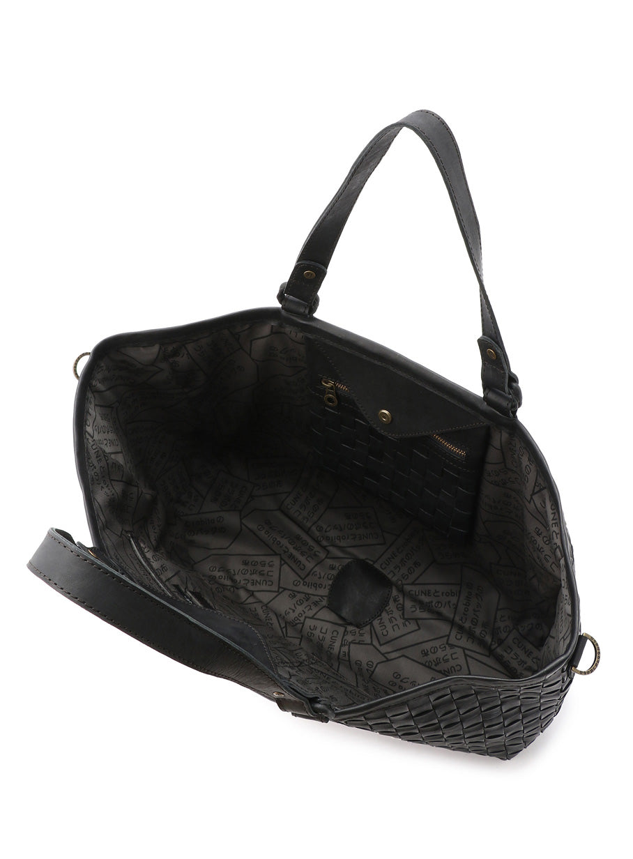 CUNE × robita レザートートバッグ