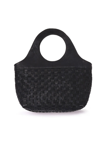 CUNE × robita レザー丸ハンドルバッグ