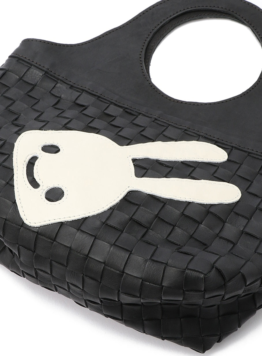 CUNE × robita レザー丸ハンドルバッグ