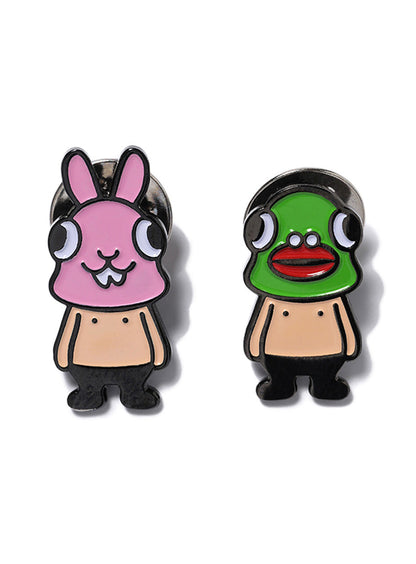 ピンバッジ 兎デラロッチャ