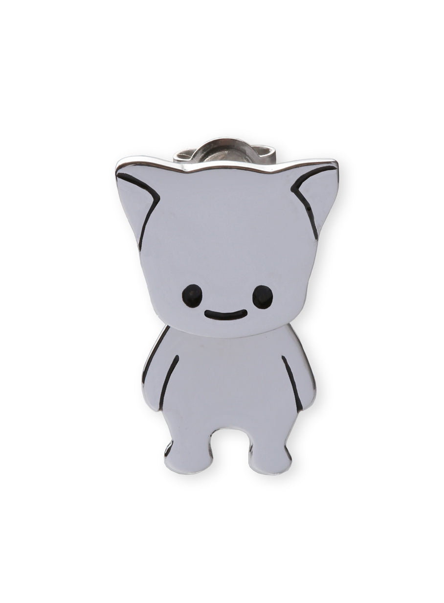 ネコピアス 1P-SLV