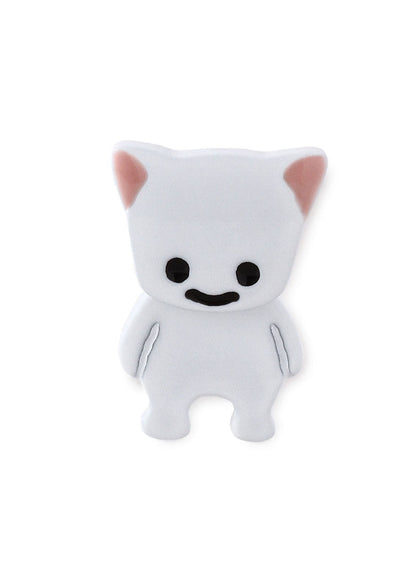 ネコピアス 1P-WHT
