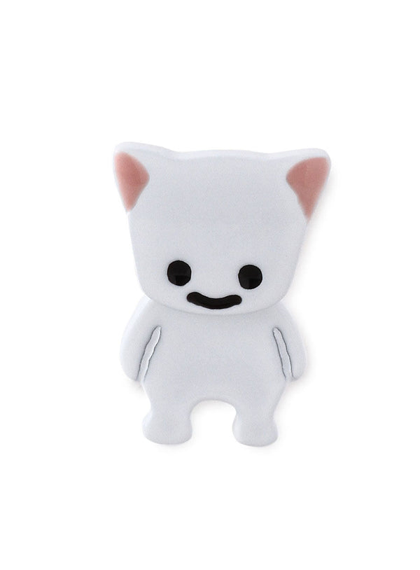 ネコピアス 1P-WHT