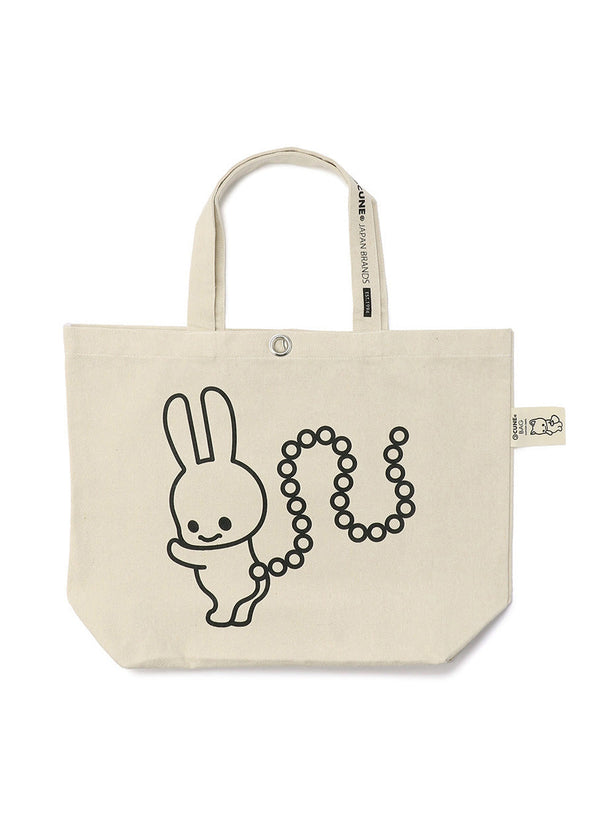24th プリントトートバッグ ウサギしっぽ24