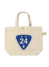 24th プリントトートバッグ 標識