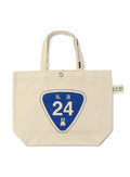 24th プリントトートバッグ 標識