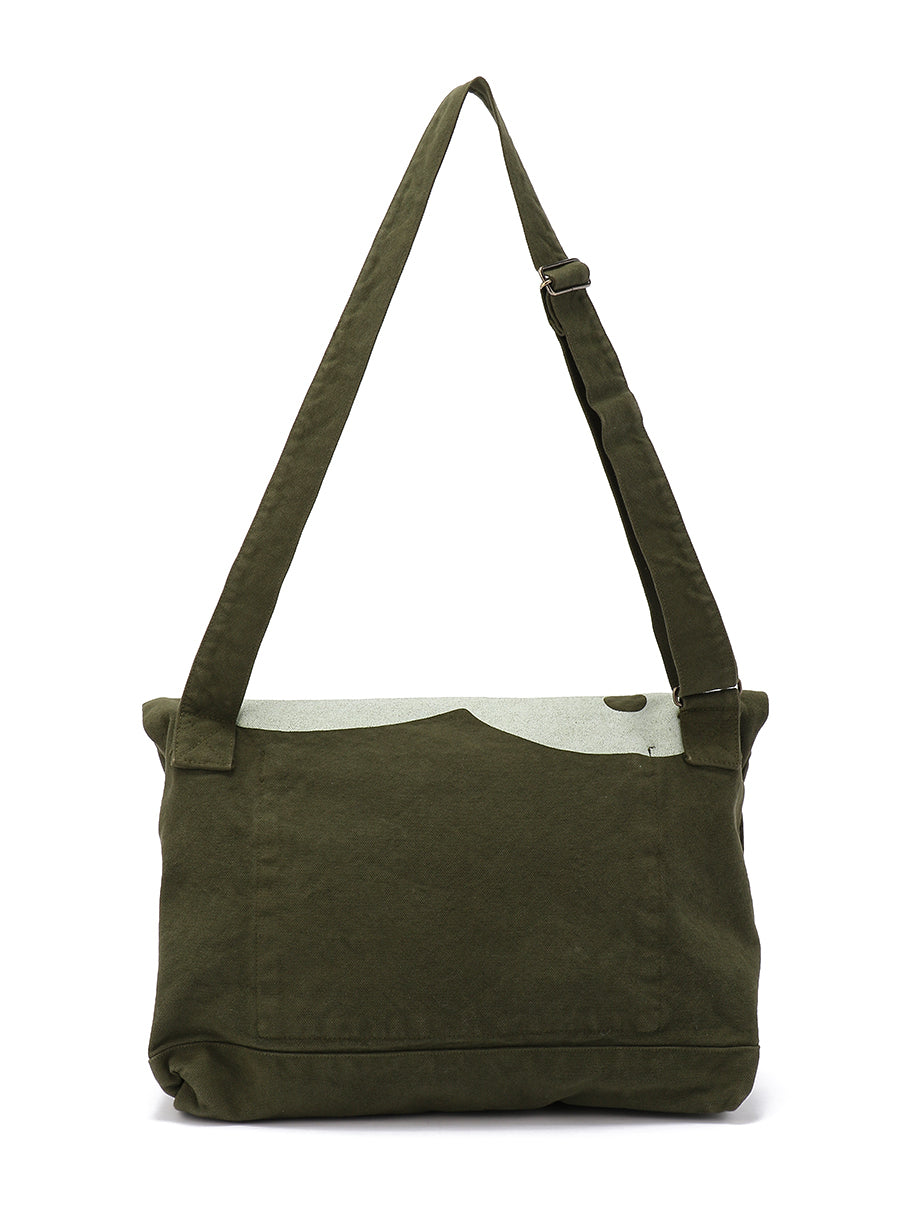 帆布ショルダーバッグ