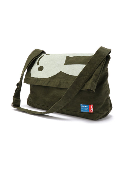 帆布ショルダーバッグ