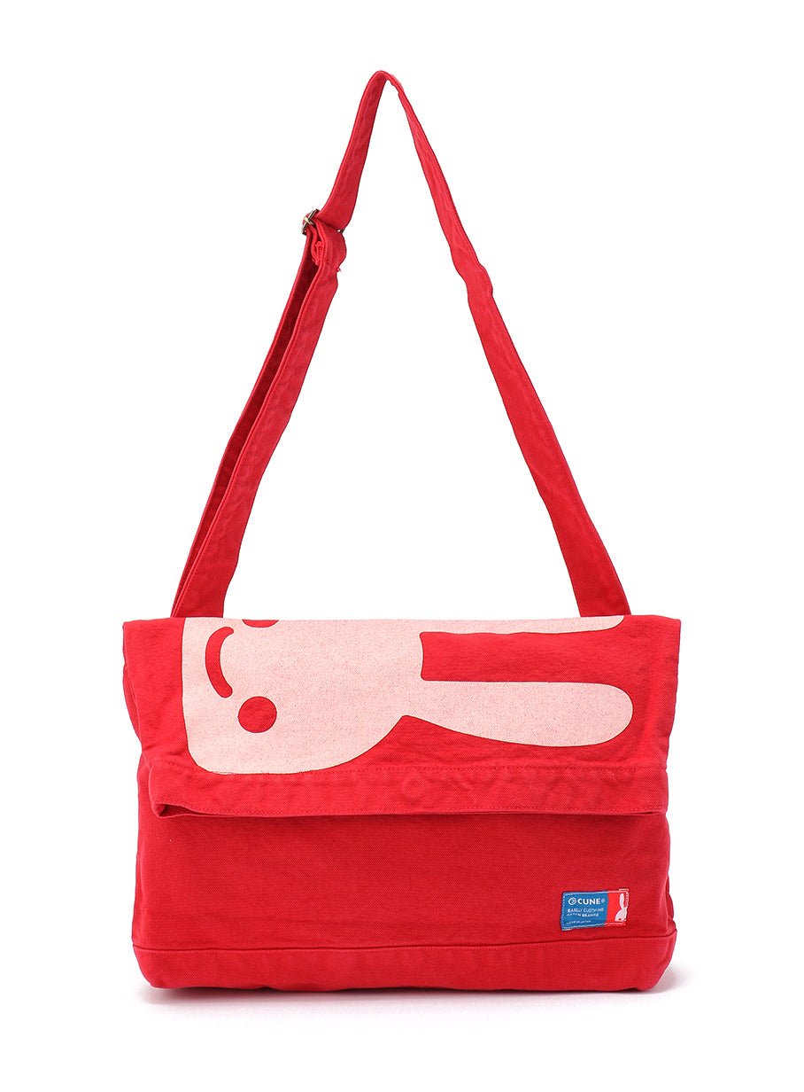 帆布ショルダーバッグ