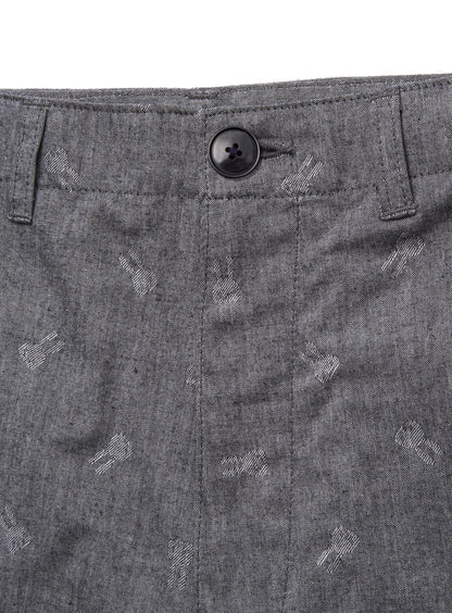 シャンブレーカーゴショーツ