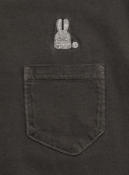 後染めVネックTee