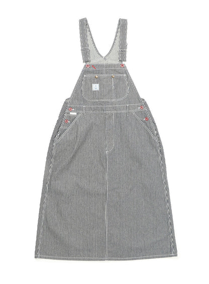 ヒッコリーサロペットワンピース