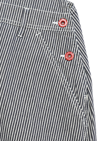 ヒッコリーサロペットワンピース