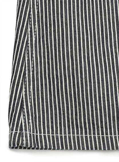 ヒッコリーサロペットワンピース