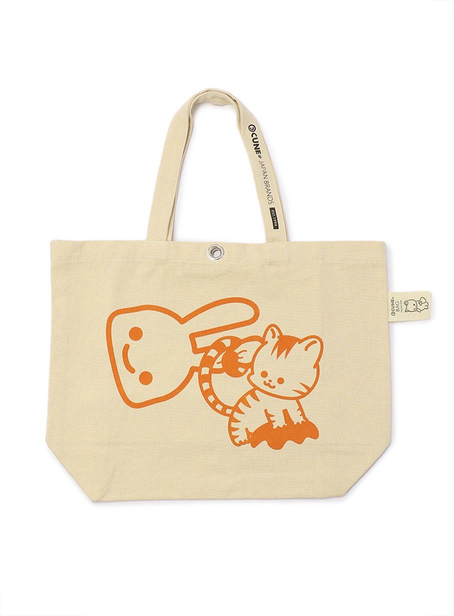 プリントトートバッグ とらちゃんジュニア