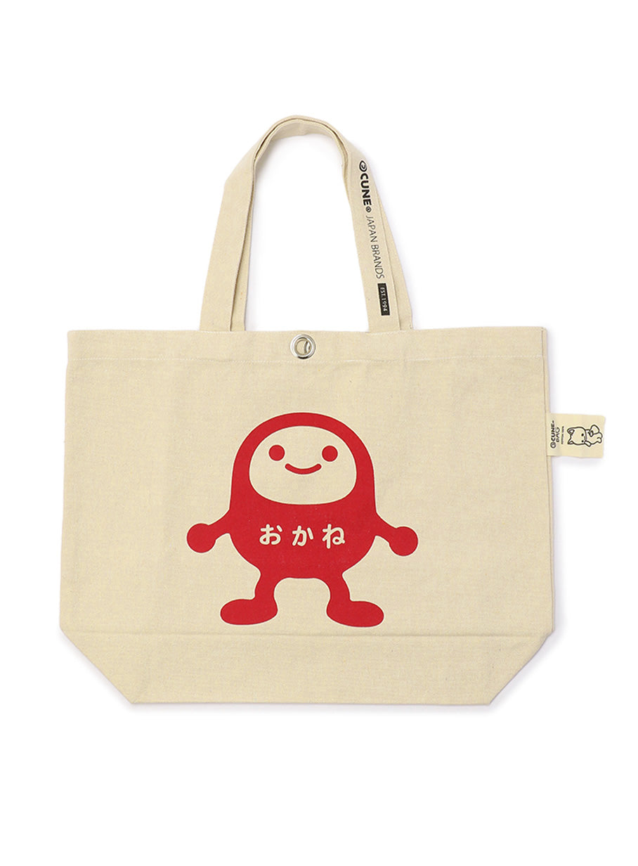 プリントトートバッグ おかね