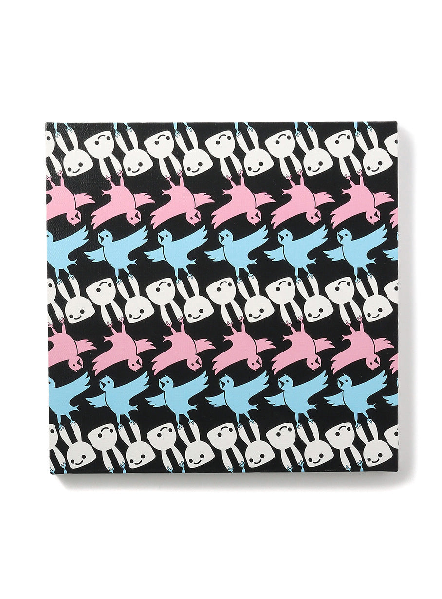 キャンバスパネル-鳥の餌