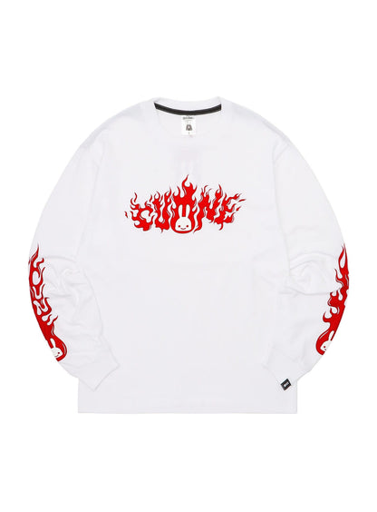 L/S Tee ファイヤー