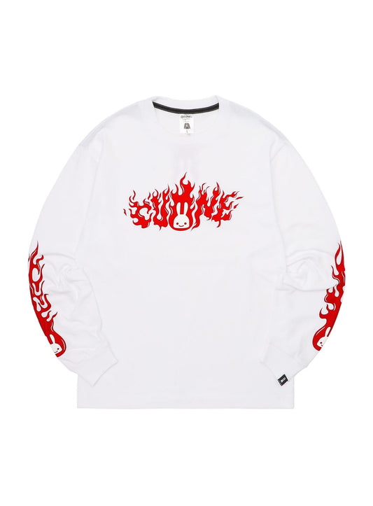 L/S Tee ファイヤー