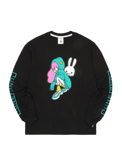 L/S Tee しゃがむ