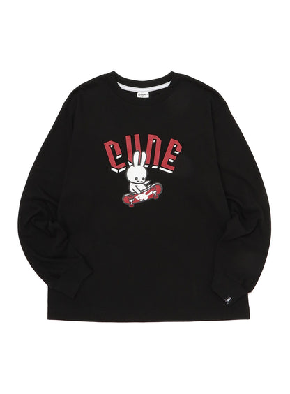 L/S Tee スケボー