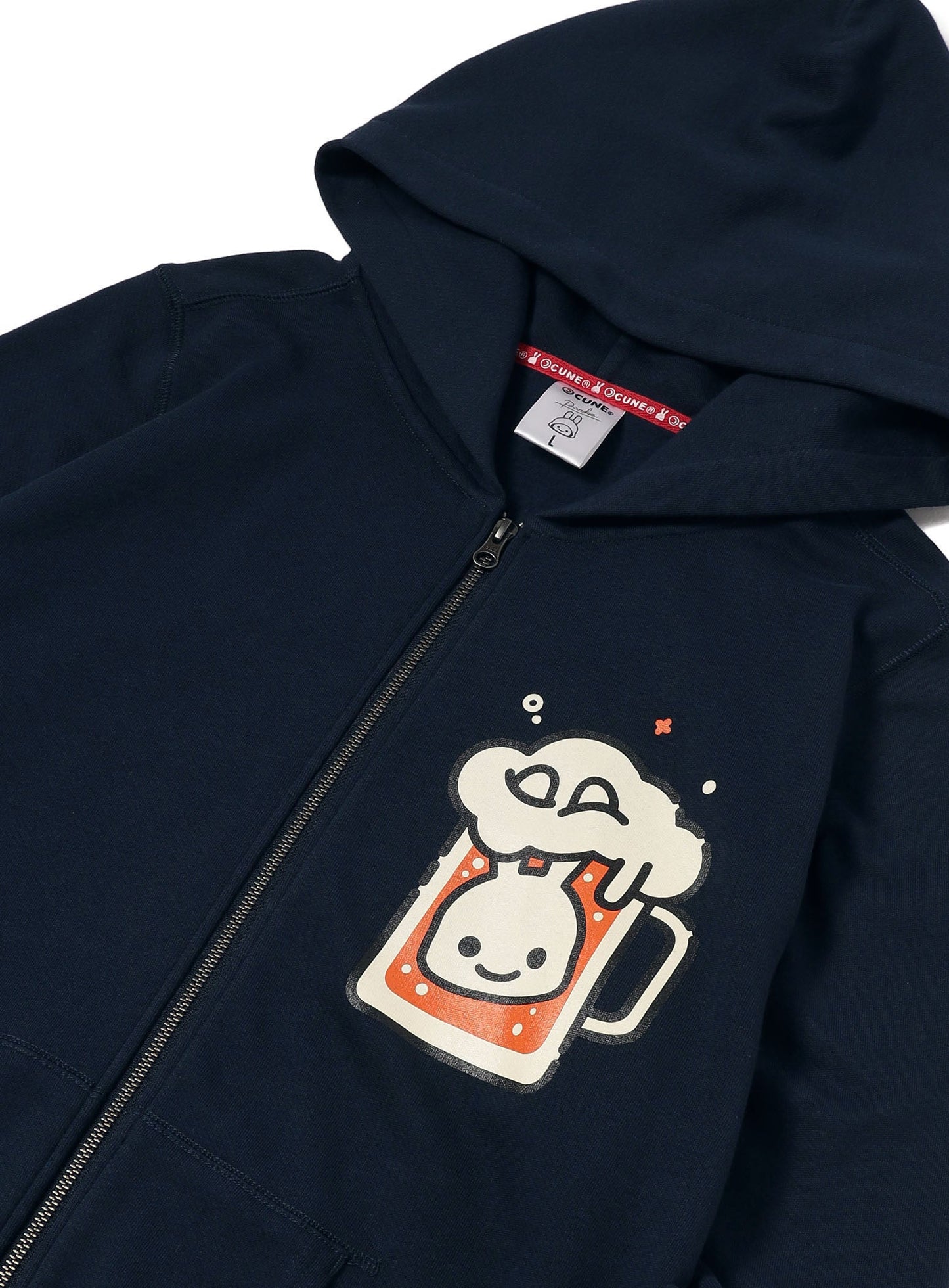 CUNE ZIP PARKA ビール