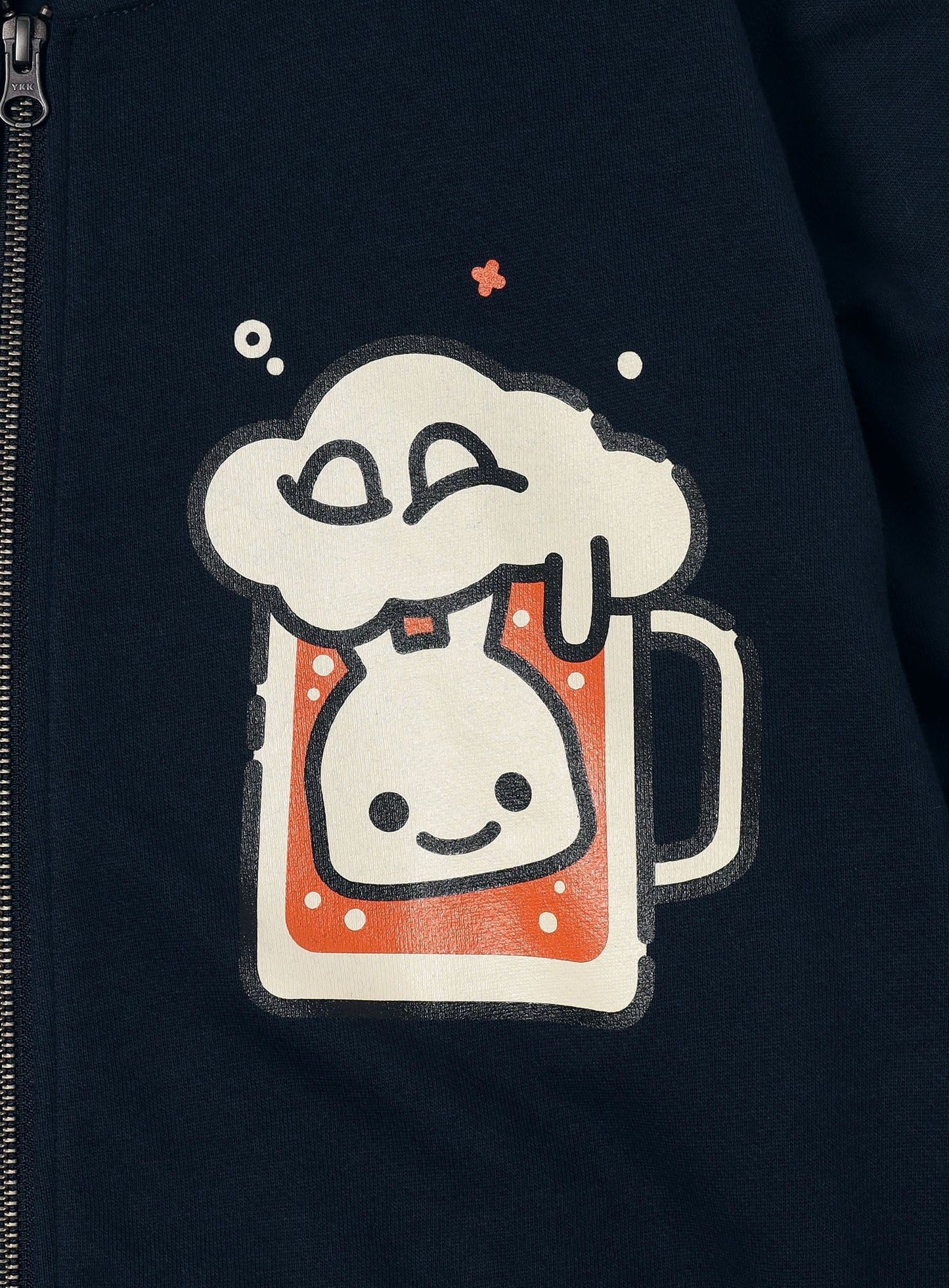 CUNE ZIP PARKA ビール