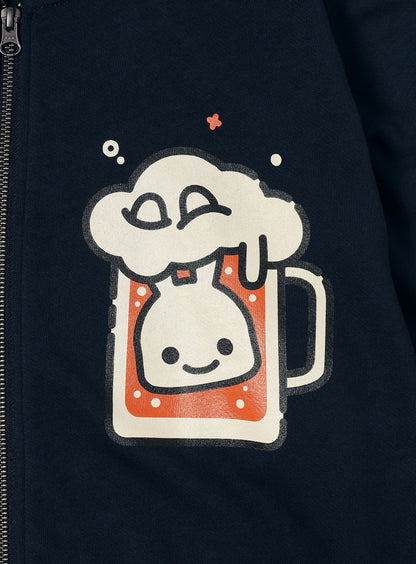 CUNE ZIP PARKA ビール