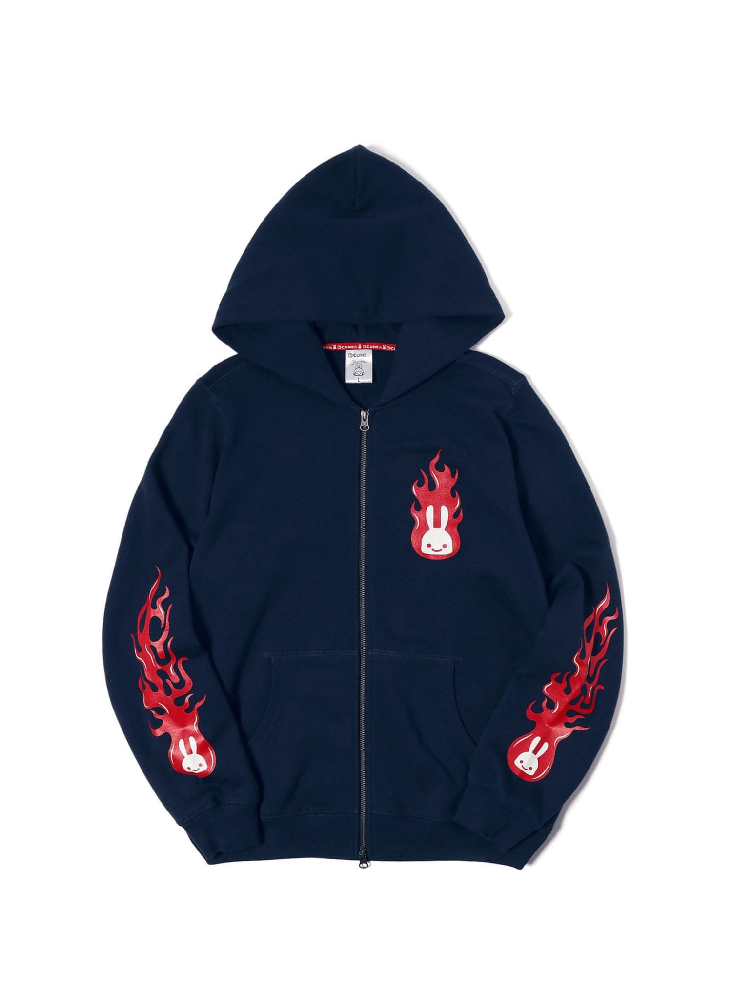 CUNE ZIP PARKA ファイヤー