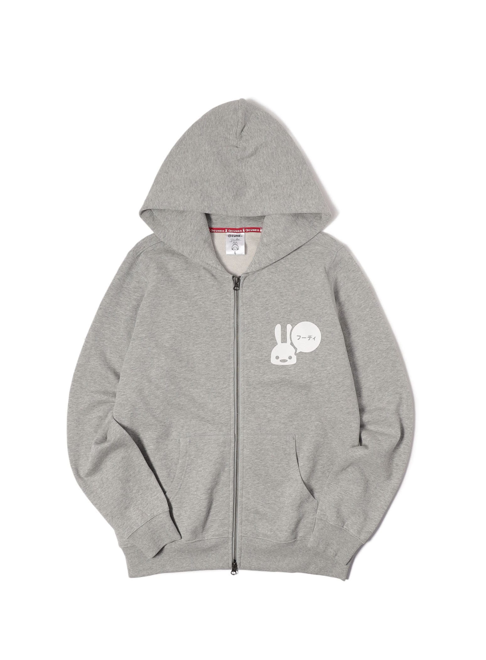 CUNE ジップパーカー CUNE ZIP PARKA プリプリ ジップアップ パーカー キューン 完売品